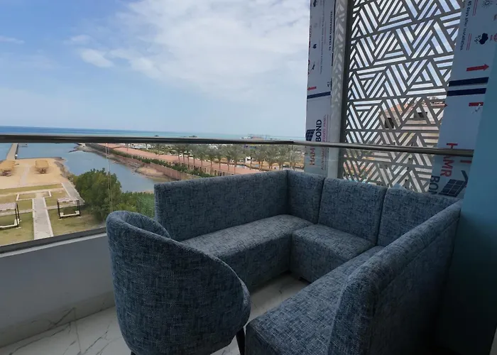 Stunning Sea & View With Balcony Balkan Al Ahyaa Apartman Gurdaka